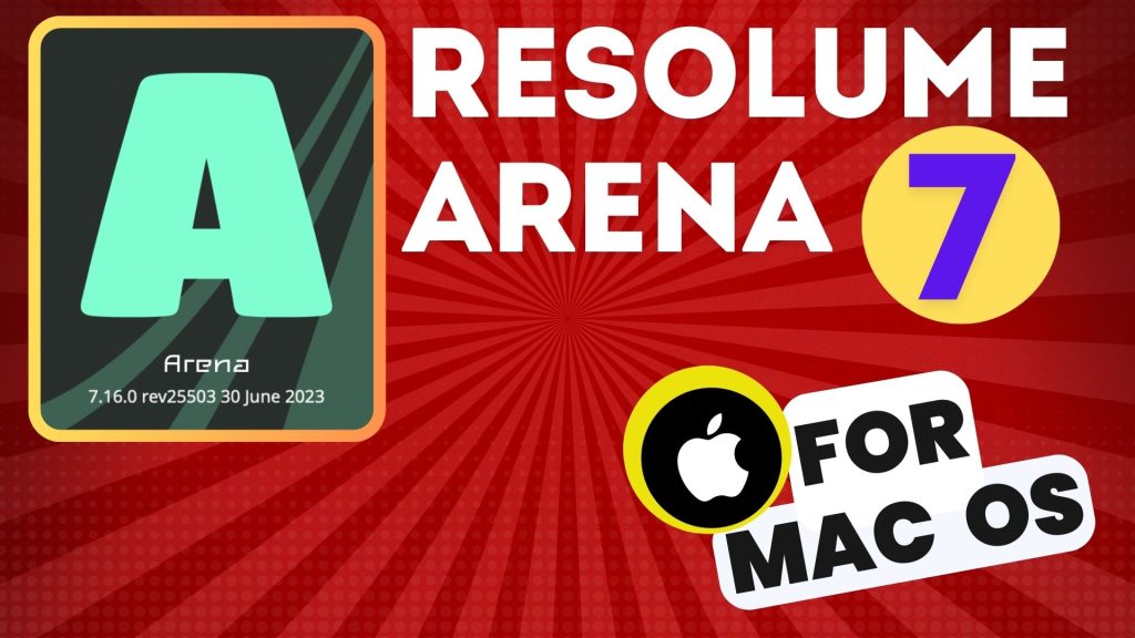 Resolume Arena 7 Mac OS